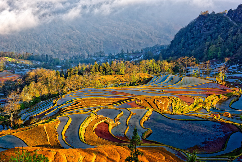 云南元陽江外花窩窩客棧